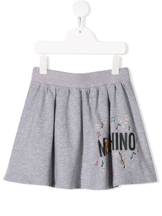 Moschino Kids юбка мини с логотипом