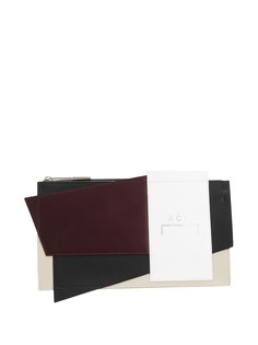 A-Cold-Wall* Mies tri colour clutch bag