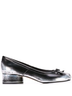 Maison Margiela metallic 65mm loafers