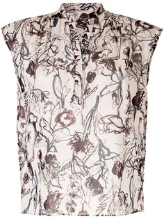 Tomorrowland блузка с цветочным принтом