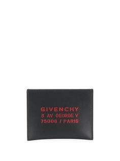 Givenchy картхолдер с логотипом