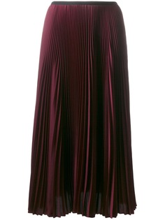 Blanca midi pleated skirt