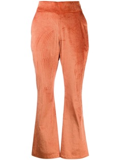 Aalto вельветовые расклешенные брюки