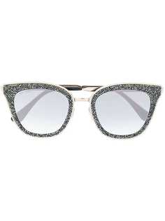 Jimmy Choo Eyewear солнцезащитные очки в оправе кошачий глаз