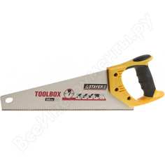 Ножовка по дереву toolbox 350 мм stayer 2-15091-45