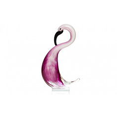 Статуэтка Гарда-декор фламинго розовая 13х6х23