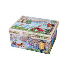 Подарочная коробка Mister Christmas Коробка прямоугольная 141x10x6см (BR-B-RECTANGLE-E-4)