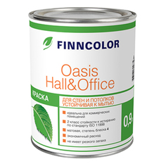 Краска Тиккурила Oasic Hall@office 0,9 л (11268) Finncolor