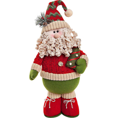 Мягкая игрушка Mister Christmas Дед Мороз 38 см