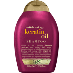 Шампунь OGX с кератиновым маслом Против ломкости волос 385 мл