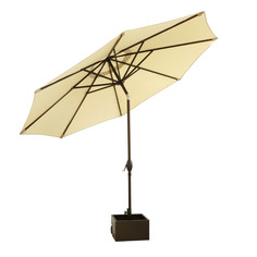 Зонт садовый д. 3м бронза/бежевый Zhengte (AP-10-38-8-CT)