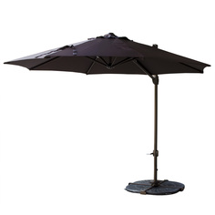 Зонт садовый коричневый д. 3 м Zhengte (R3-300-C)