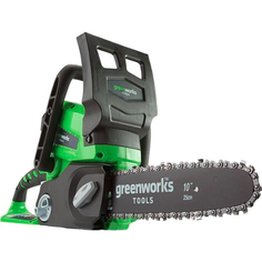 Пила цепная Greenworks G24CS25 2000007 без аккумулятора и ЗУ