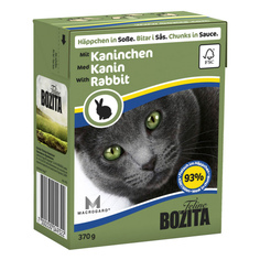 Корм для кошек BOZITA Кусочки в соусе с кроликом 370г