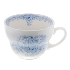 Чашка для завтрака 420мл Burleigh синие азиатские фазан