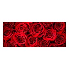 Картина (120х60 см) Алые розы HE-102-157 Ekoramka