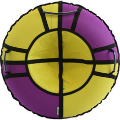Тюбинг Hubster Хайп фиолетовый-желтый 100 см