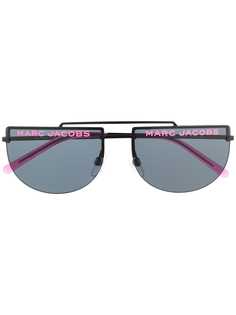 Marc Jacobs Eyewear круглые солнцезащитные очки с логотипом