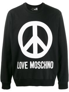 Love Moschino толстовка с логотипом