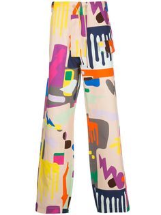 Walter Van Beirendonck Fire trousers