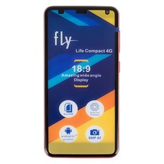 Смартфон FLY Life Compact 4G красный