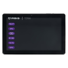 Планшет IRBIS TZ198e, 1GB, 16GB, 3G, Android 7.0 фиолетовый