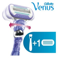 Бритва GILLETTE Venus Swirl, с одной сменной кассетой [81534267]