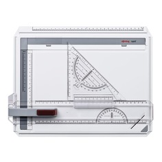 Чертежная доска Rotring Rapid, A4, два магнитных зажима, дополнтиельный угловой зажим [s0232710]