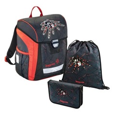 Школьные ранцы, рюкзаки, сумки Ранец Step By Step BaggyMax Trikky Dark Spider 3 предмета