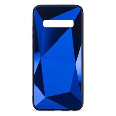 Чехол (клип-кейс) GRESSO Даймонд, для Samsung Galaxy S10, синий [gr17dmn009]