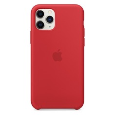 Чехол (клип-кейс) APPLE Silicone Case, для Apple iPhone 11 Pro, красный [mwyh2zm/a]