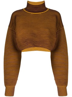 Nagnata укороченный свитер в рубчик
