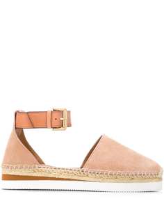 See By Chloé buckled espadrille sandals