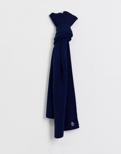 Темно-синий шарф Original Penguin