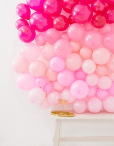 Набор для создания розовой стены из шаров на День рождения с эффектом перехода цвета Ginger Ray