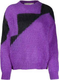 Tela свитер оверсайз в стиле колор-блок