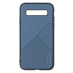 Чехол (клип-кейс) Lyambda Atlas, для Samsung Galaxy S10, голубой [la10-at-s10-bl] Noname