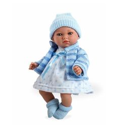 Кукла Arias Elegance в голубой одежде 28 см
