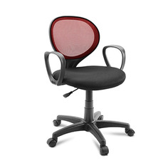 Кресло Dikline KD30-16 ткань бордо/черная