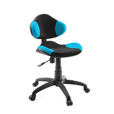 Кресло Dikline KD32-18 сетка голубая/черная