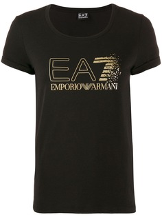 Ea7 Emporio Armani футболка с логотипом