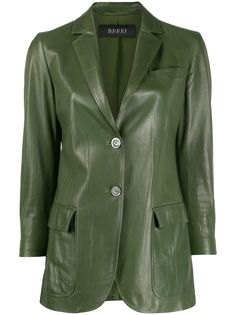 Gucci Pre-Owned куртка узкого кроя 2005-го года