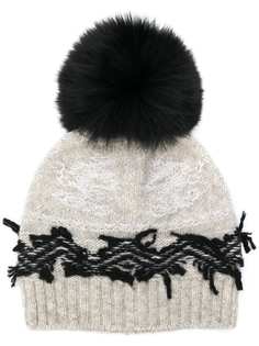 Lorena Antoniazzi pompom beanie