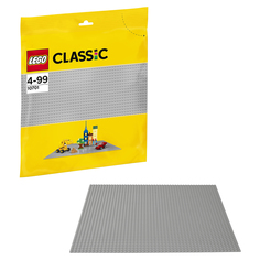 Конструктор LEGO Classic 10701 Строительная пластина серого цвета