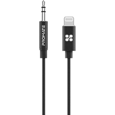 Кабель Promate AudioLink-LT2 Lightning - AUX Jack 3.5 mm 2 м черный