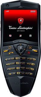 Мобильный телефон Tonino Lamborghini Spyder S620 (черно-оранжевый)
