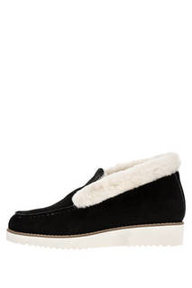 Лоферы RTW-111-007 black Rabbit Loafers