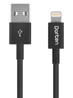 Аксессуар Dorten Classic Series Lightning to USB 1m Black DN3123011