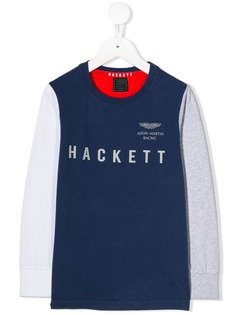 Hackett Kids топ с длинными рукавами и логотипом