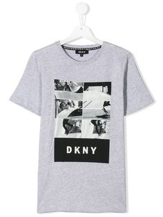 Dkny Kids футболка с логотипом